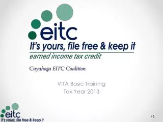 VITA Basic Training Tax Year 2013