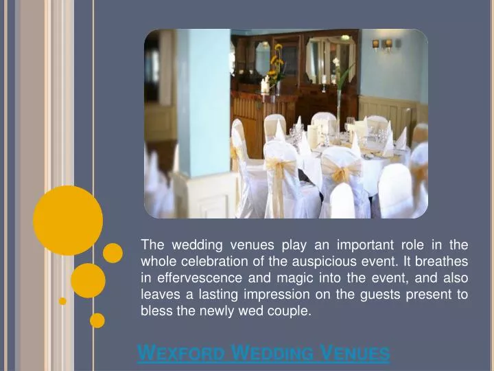 wexford wedding venues