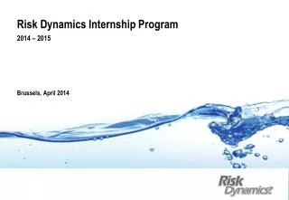 Risk Dynamics Internship Program