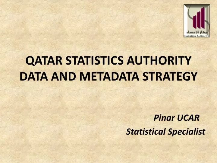 qatar statistics authority data and metadata strategy