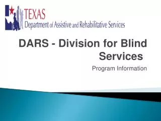 DARS - Division for Blind Services