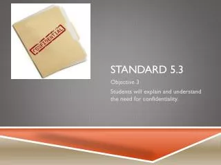 Standard 5.3