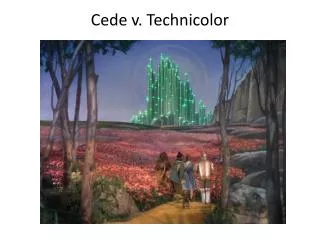 Cede v. Technicolor