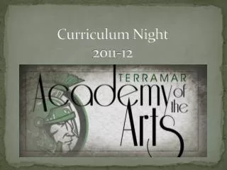 Curriculum Night 2011-12