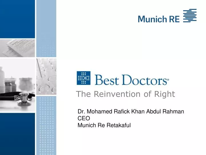 dr mohamed rafick khan abdul rahman ceo munich re retakaful