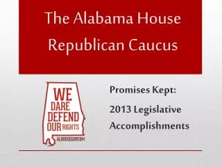 The Alabama House Republican Caucus