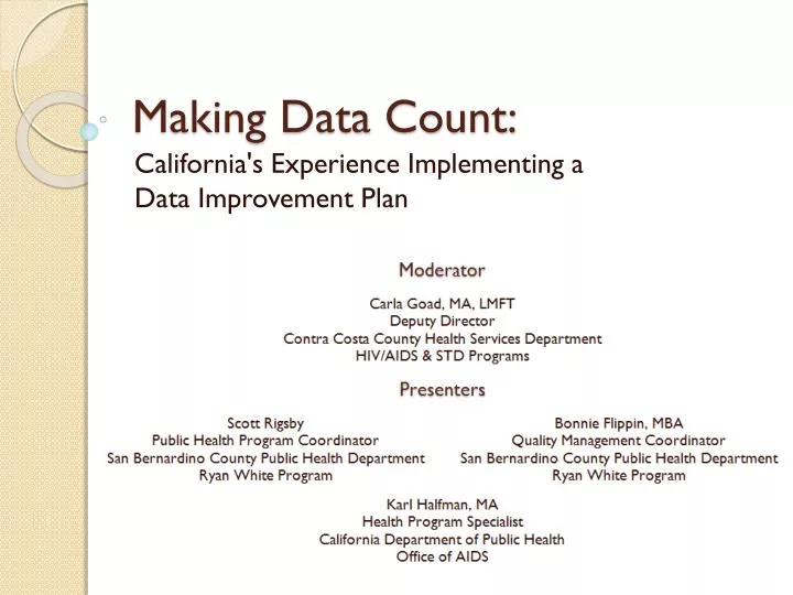 making data count