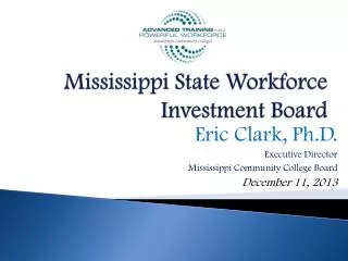 Mississippi State Workforce Investment Board