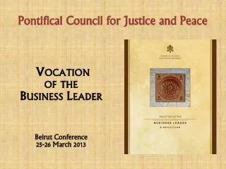 Pontifical Council for Justice and Peace