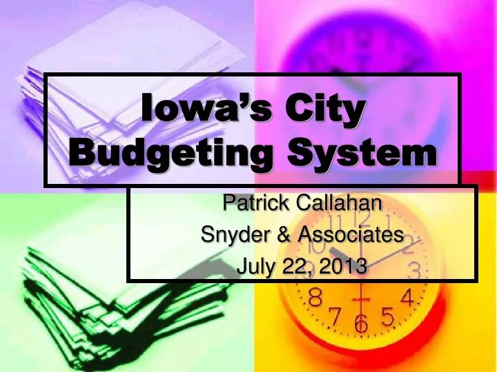 iowa s city budgeting system