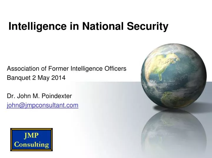 intelligence in national security
