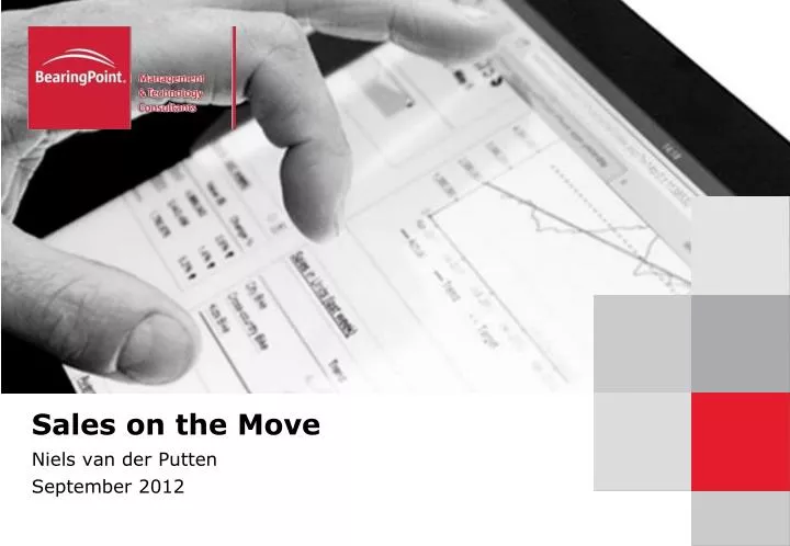 sales on the move niels van der putten september 2012