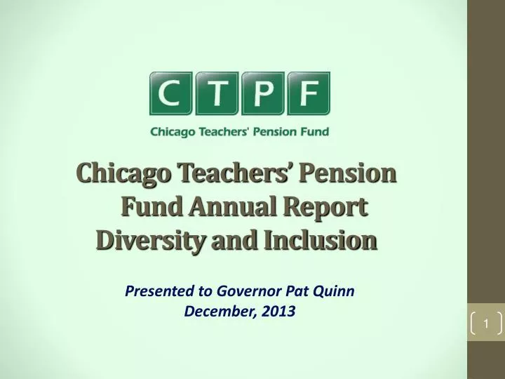 chicago teachers pension fund annual report diversity and inclusion