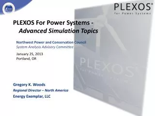 PLEXOS For Power Systems - Advanced Simulation Topics