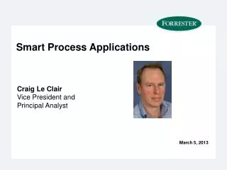 Smart Process Applications