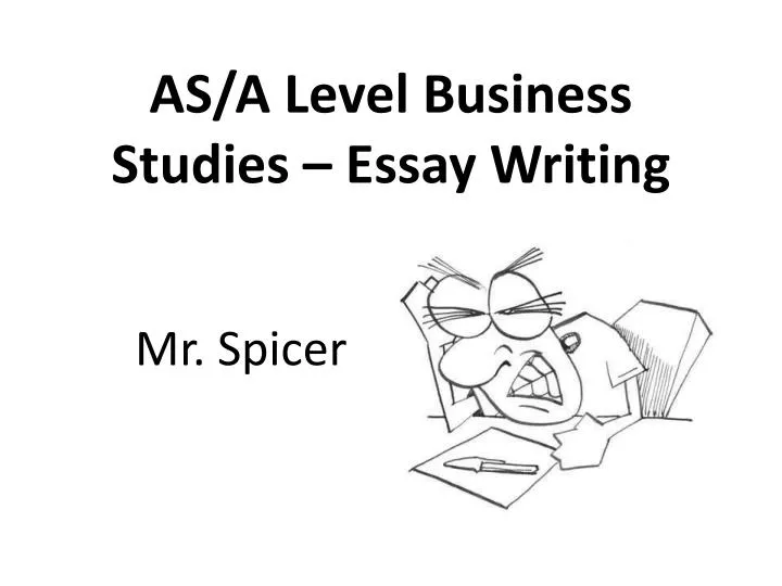 as a level business studies essay writing