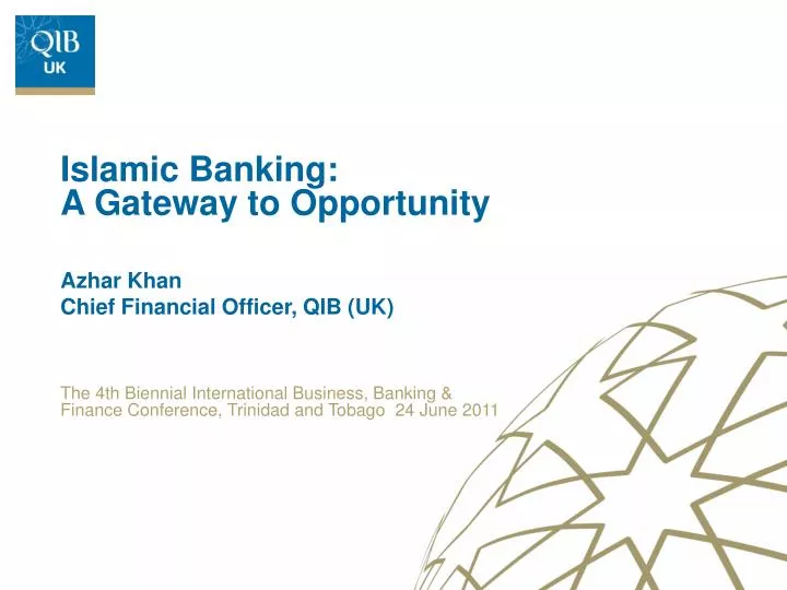 azhar khan chief financial officer qib uk