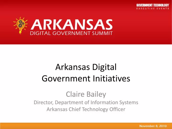 arkansas digital government initiatives