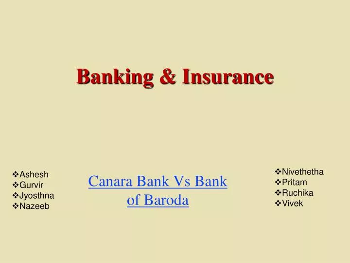banking insurance