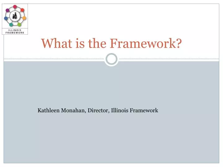 what is the framework