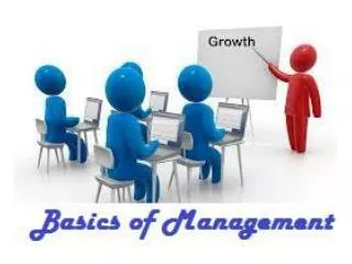 BASICS OF MANAGEMENT