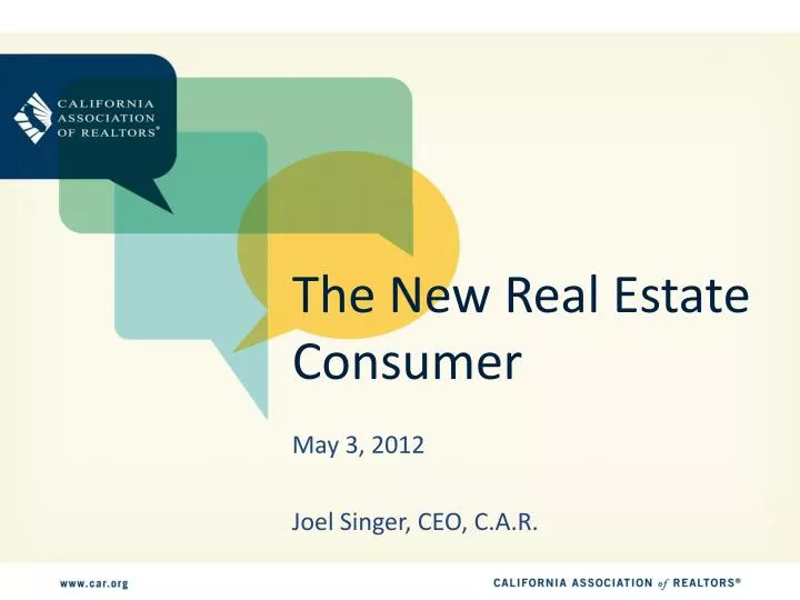the new real estate consumer