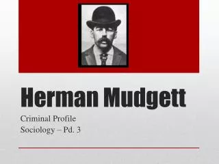 Herman Mudgett