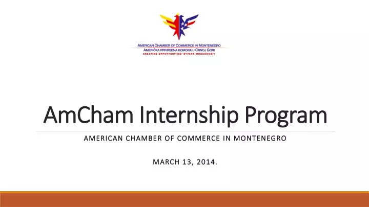 amcham internship program