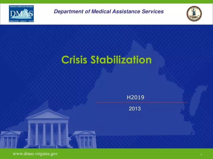 crisis stabilization