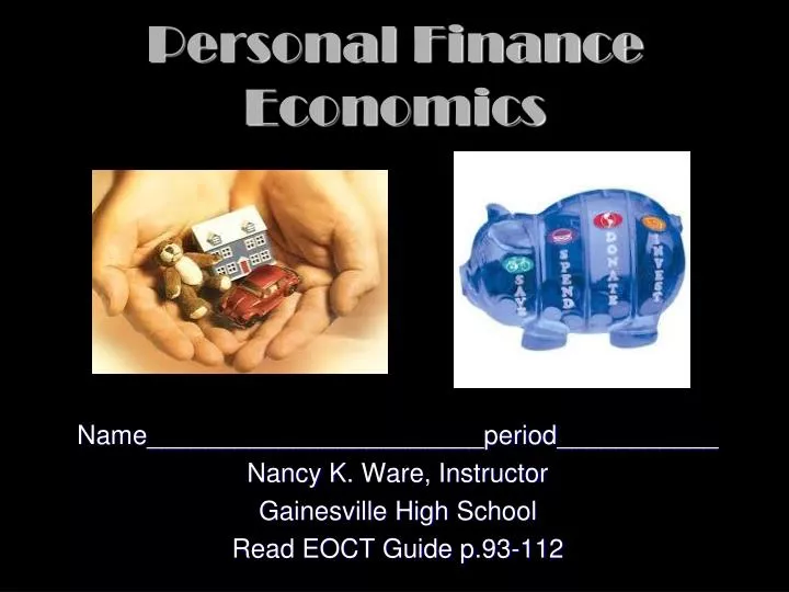 personal finance economics