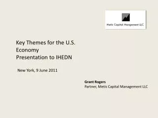 Presentation to I HEDN