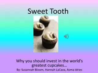 sweet tooth