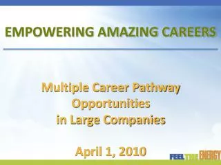 Empowering Amazing Careers
