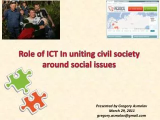 Role of ICT In uniting civil society around social issues