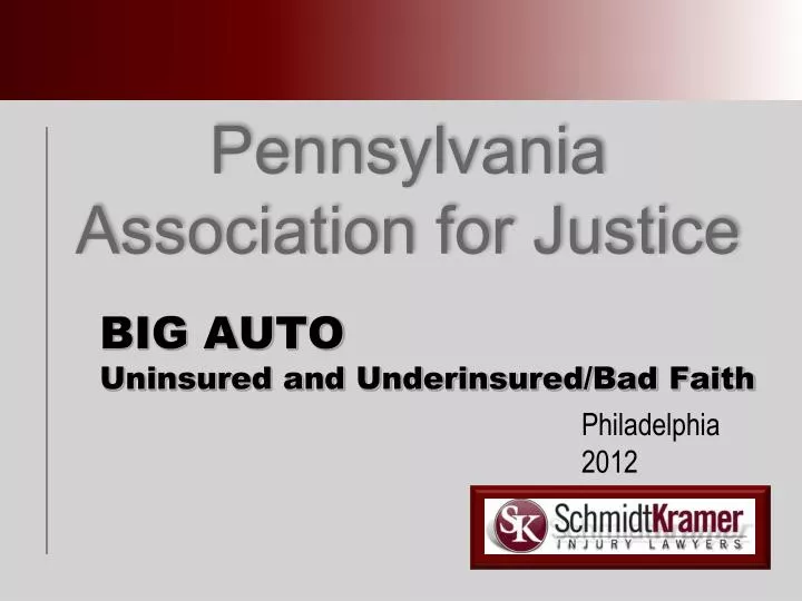 pennsylvania association for justice