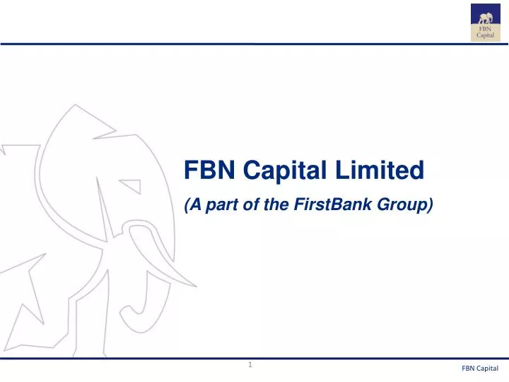 fbn capital limited