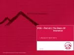 PCE – Part A(1) The Basic Of Insurance - slide 1