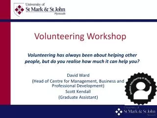 Volunteering Workshop
