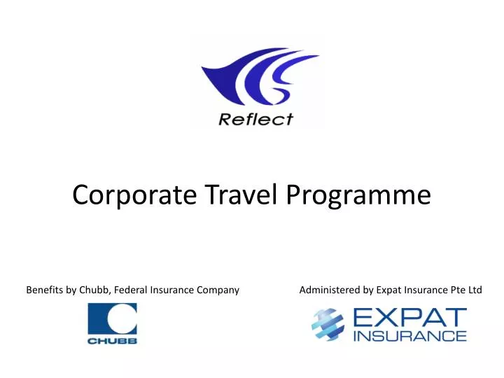 corporate travel programme