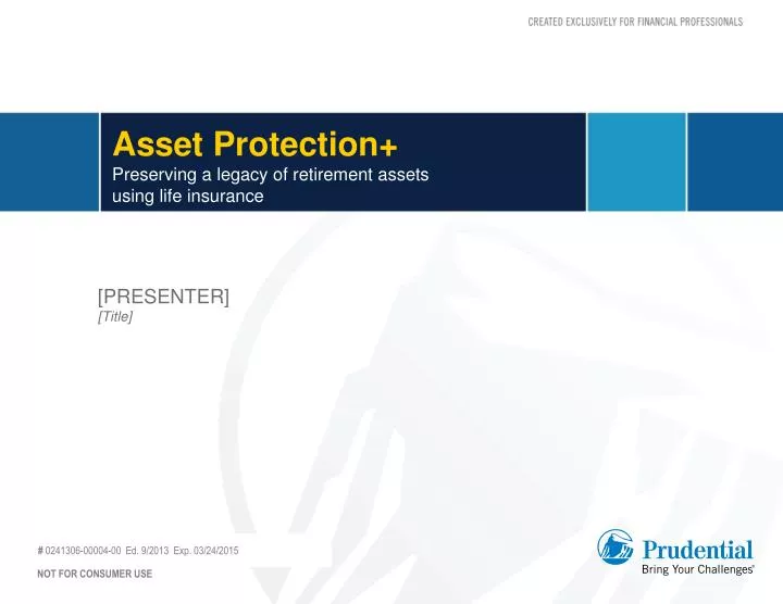 asset protection preserving a legacy of retirement assets using life insurance