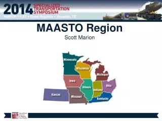 MAASTO Region Scott Marion