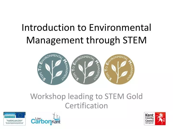 introduction to environmental management through stem