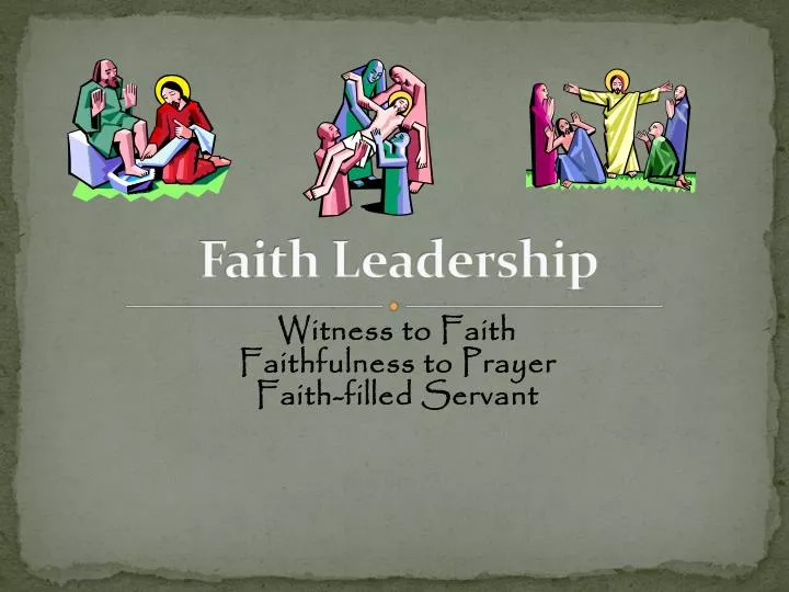 faith leadership