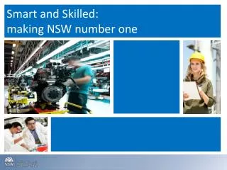 Smart and Skilled: making NSW number one