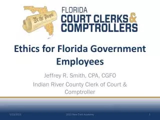 Ethics for Florida Government Employees