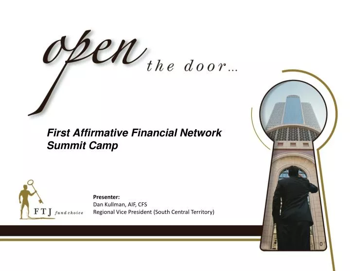 first affirmative financial network summit camp