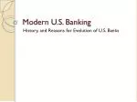Modern U.S. Banking - slide 1