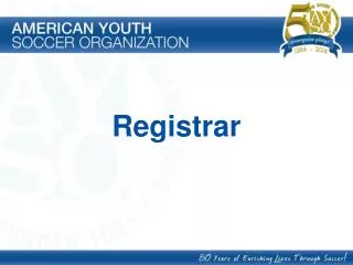 Registrar