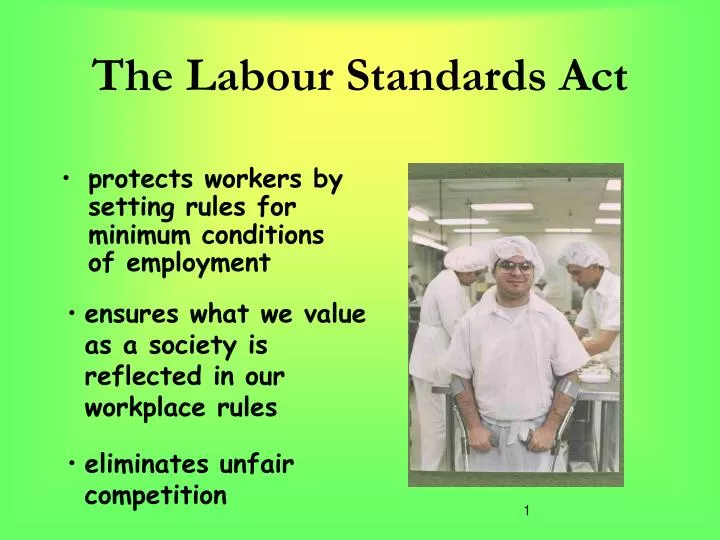 the labour standards act