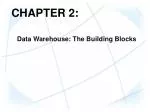 CHAPTER 2: Data Warehouse: The Building Blocks - slide 1